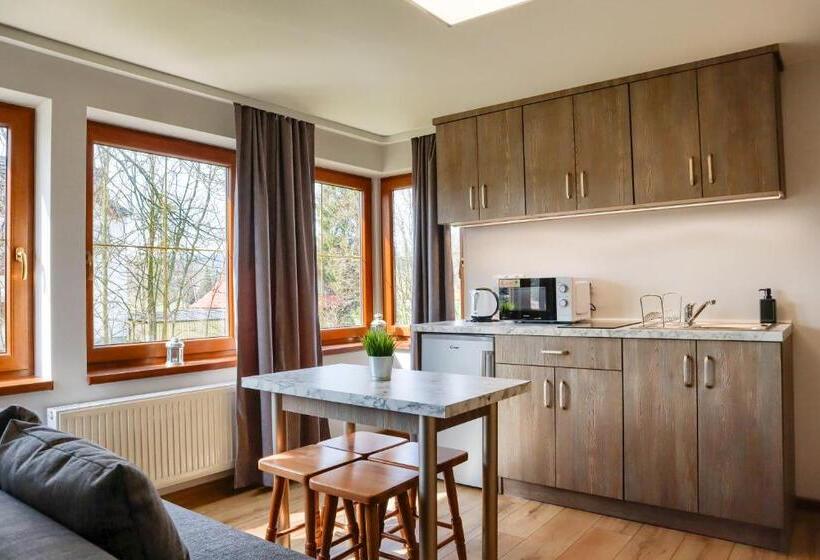 آپارتمان 1 خوابه, Dw Pod Jaworami   Relaks W Spa   Jacuzzi, Sauna Na Wyłączność