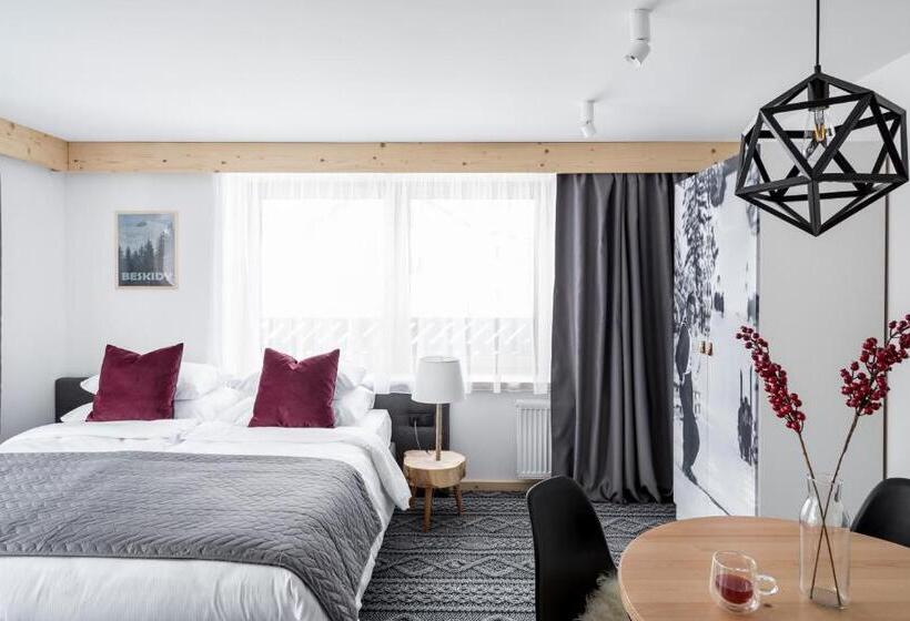 Huoneisto 1 Makuuhuone, Villa Górska Ski & Bike