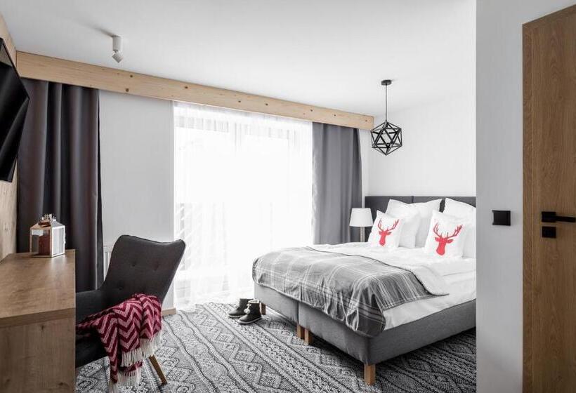 اتاق استاندارد با تراس, Villa Górska Ski & Bike