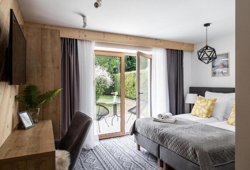 اتاق استاندارد با تراس, Villa Górska Ski & Bike