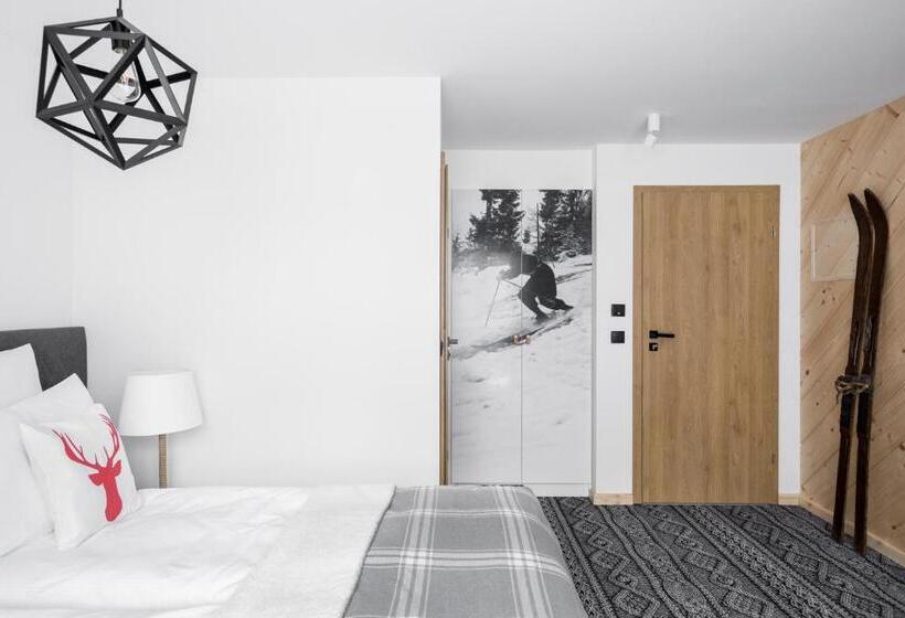 اتاق استاندارد با بالکن, Villa Górska Ski & Bike