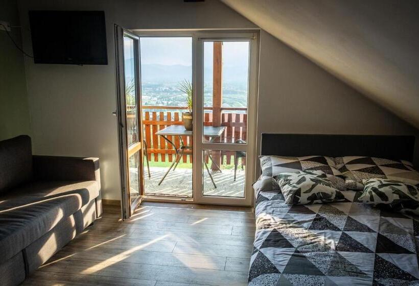 דירה בת חדר שינה 1 עם נוף, Zajazd Izabela