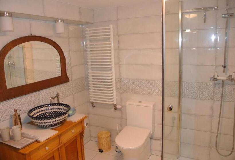 Standard room with outdoor bath, Lusatia Farm