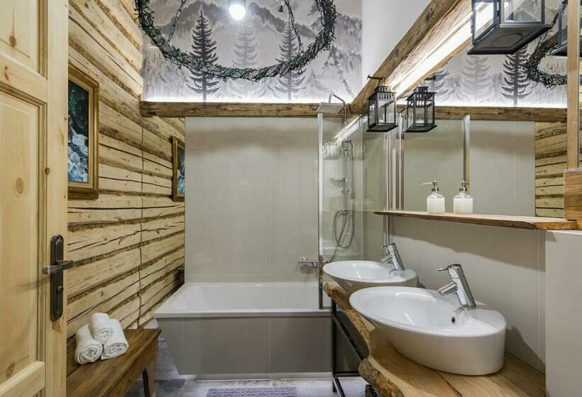 Apartamento Deluxe 1 Dormitório, Willa Jasna Apartamenty Centrum Zakopane