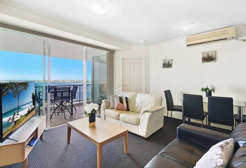 带2个卧室的公寓, Crystal Bay On The Broadwater