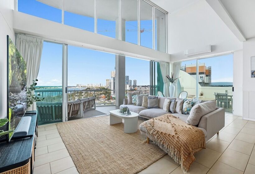 带1个卧室的顶楼公寓, Crystal Bay On The Broadwater