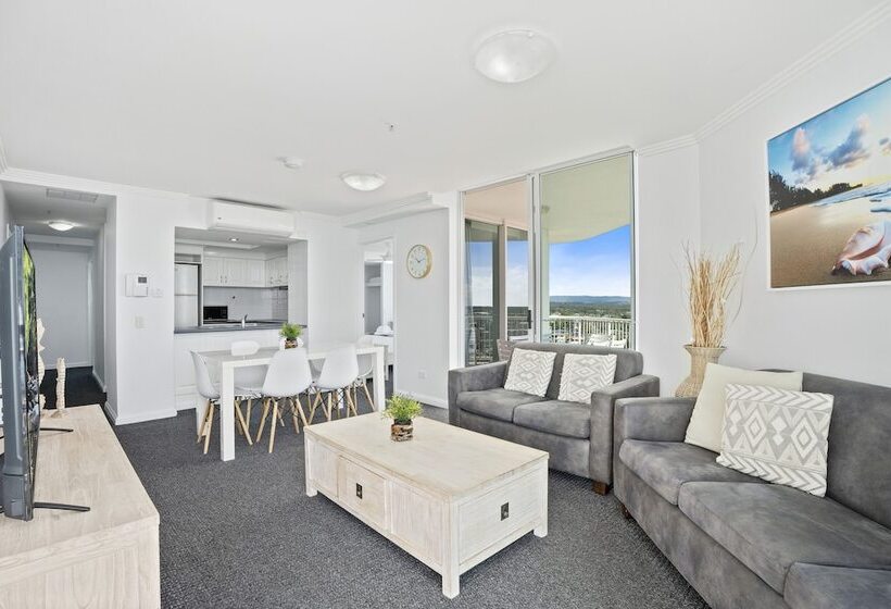 3ベッドルームのデラックスアパートメント, Crystal Bay On The Broadwater
