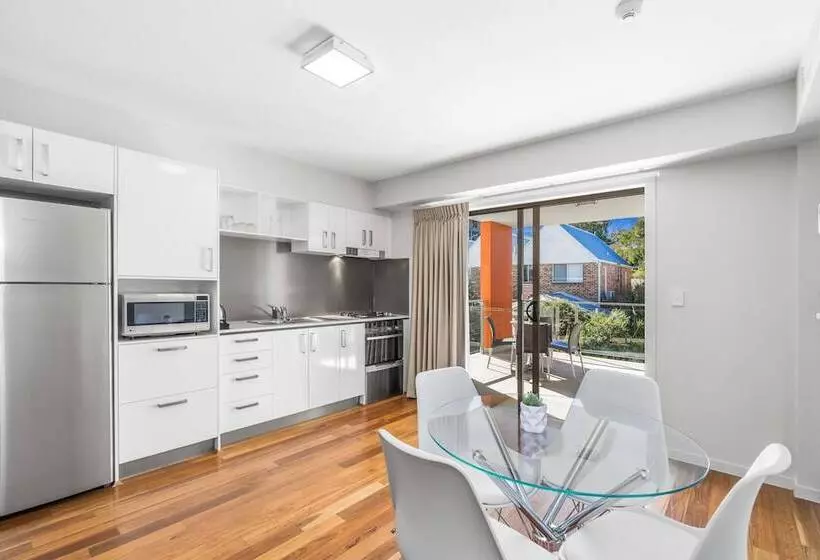 2ベッドスイートルーム, Essence Apartments Chermside