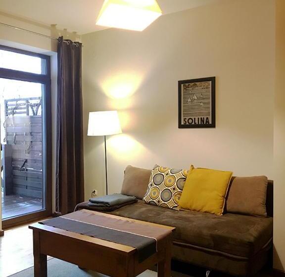 شقة ديلوكس غرفة نوم واحدة, Modryna   Modrzewiowy Dom