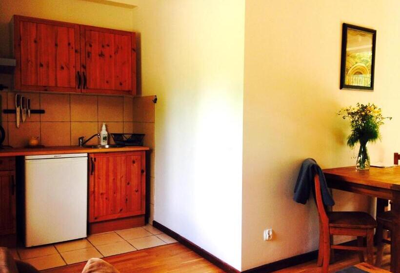 جناح مزود بتراس, Modryna   Modrzewiowy Dom