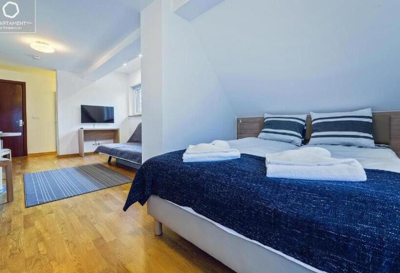 اتاق استاندارد چهار تخته, Wonder Home Dom Willa Karpacz Blisko Centrum, Tuż Przy Stoku I Restauracji