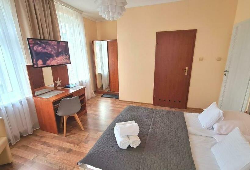 Triple Room Sea View, Bursztynowa Przy Morzu   1 Minuta Do Plaży