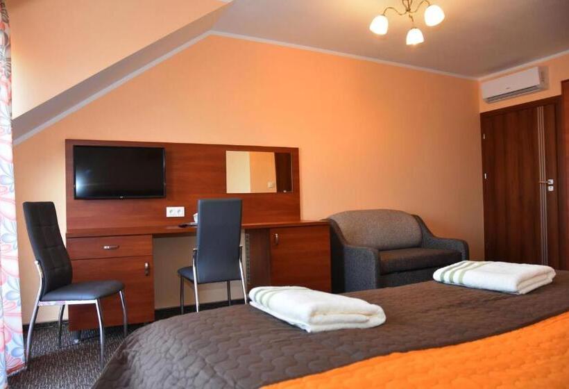 带1个卧室的带阳台的公寓, Pensjonat Sielanka