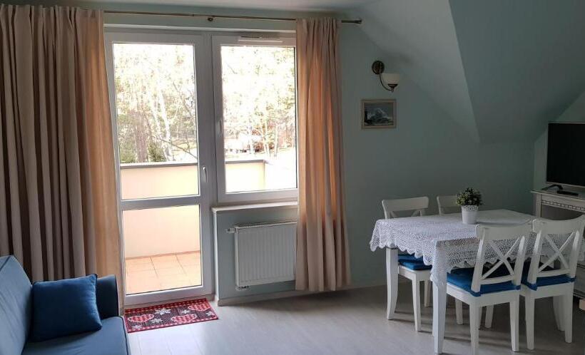 Апартаменты 1 Спальня с Балконом, Ow Krakus I Pokoje I Domki