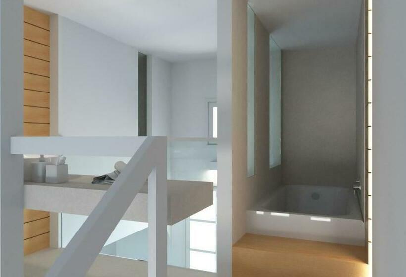 带按摩浴盆的套房, Muses Cycladic Suites