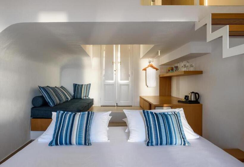 带按摩浴盆的套房, Muses Cycladic Suites
