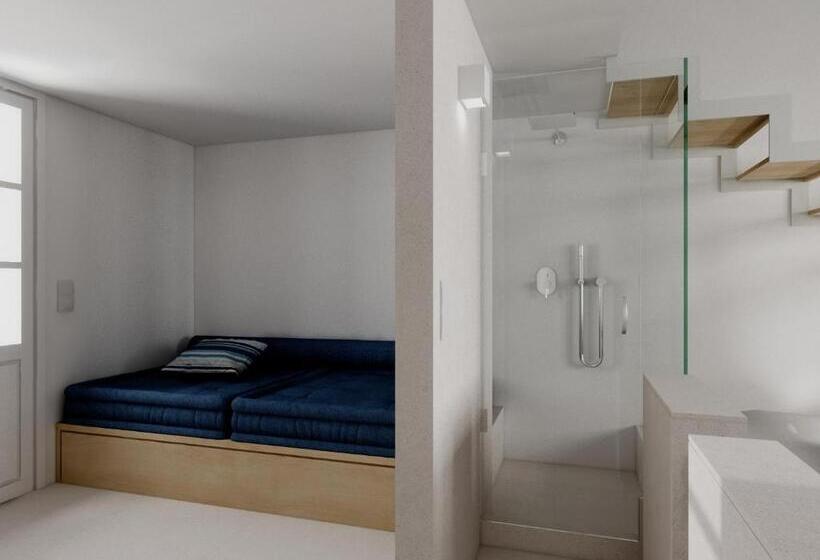 سوئیت با چشم‌انداز دریا و هیدروماساژ, Muses Cycladic Suites