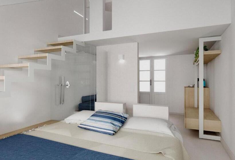 سوئیت با چشم‌انداز دریا و هیدروماساژ, Muses Cycladic Suites