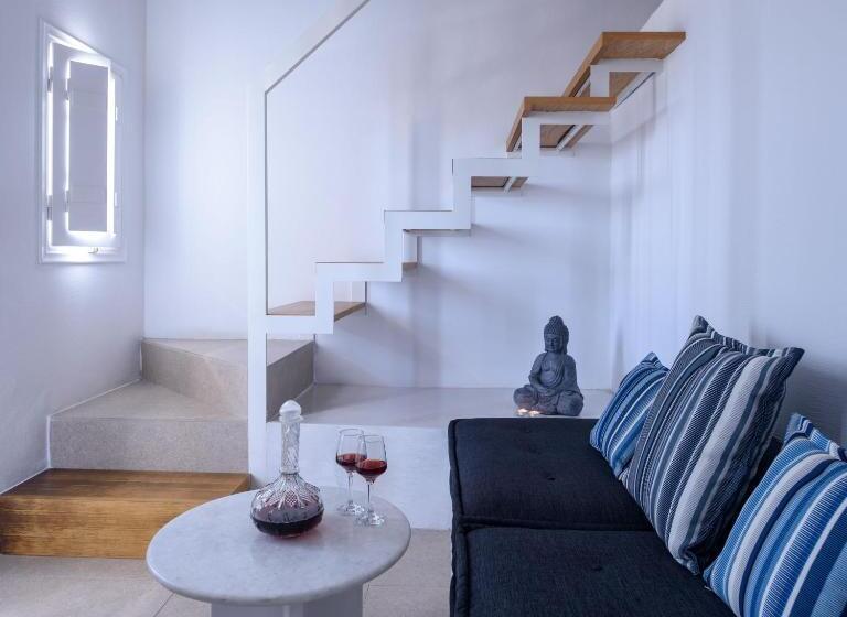 带2个卧室的套房, Muses Cycladic Suites