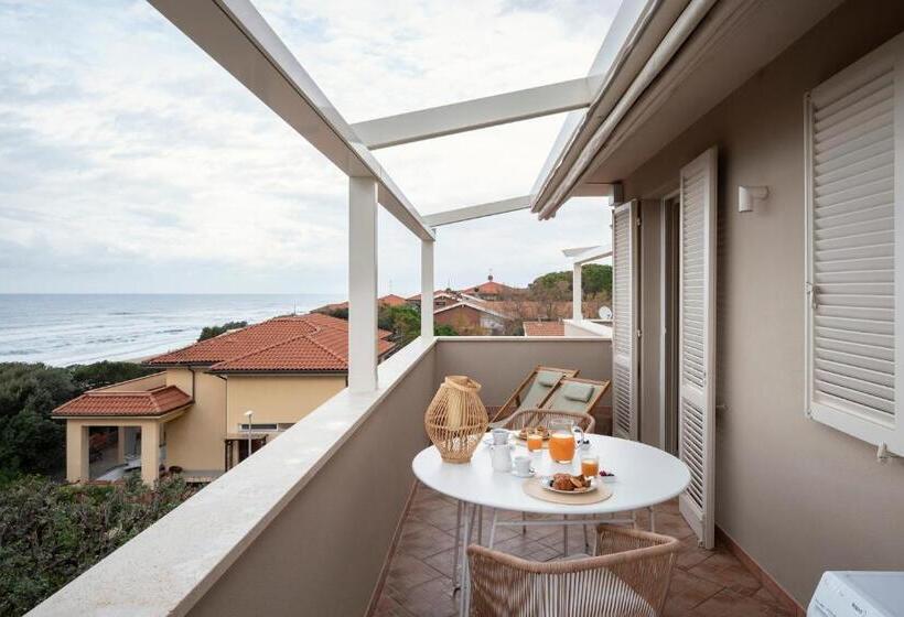 استودیوی استاندارد با چشم‌انداز دریا, Zefiro Apartments