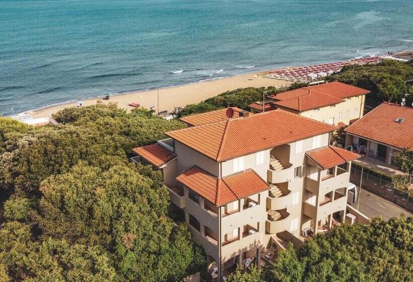 آپارتمان 1 خوابه با چشم‌انداز باغ, Zefiro Apartments