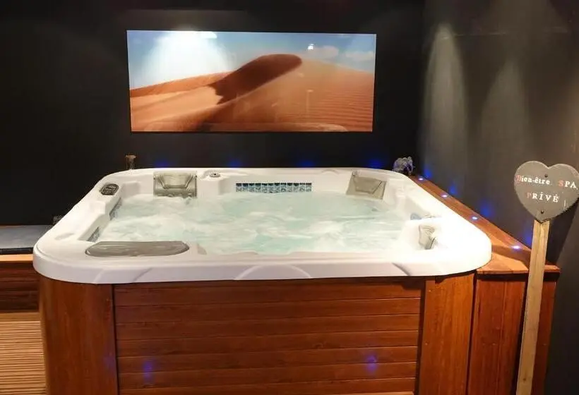 １ベッドルームアパートメント, Gîte Les Grandes Maisons Cœur Forêt D Orléans Et Espace Bien être Jacuzzi Hammam Spa