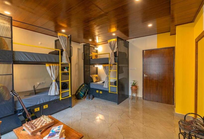 تختخواب در اتاق مشترک, The Hosteller Kasol, Parvati Valley