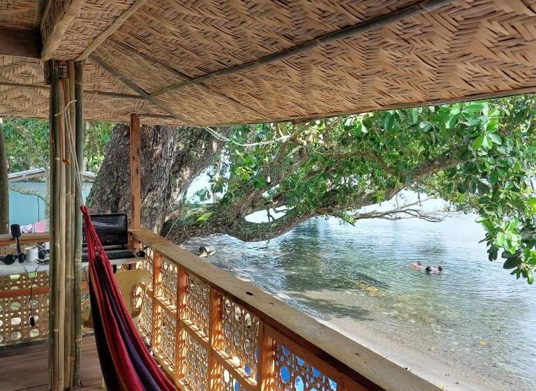 اتاق استاندارد با بالکن و چشمانداز دریا, Borbon S Treehouse By The Sea