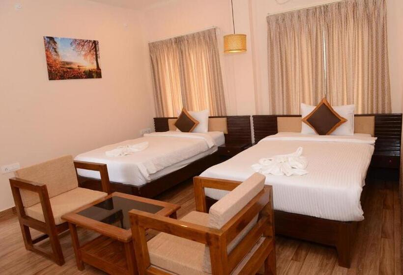 디럭스 룸 가든 전망, Jaldapara Forest Tourist Lodge Jftl