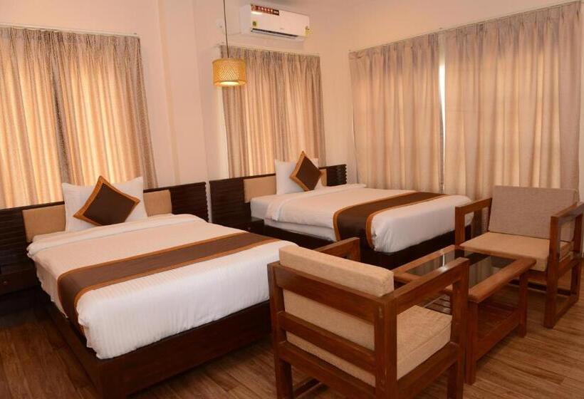 ガーデンビューデラックスルーム, Jaldapara Forest Tourist Lodge Jftl