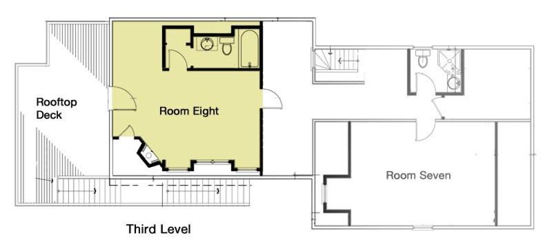 디럭스 테라스 룸 바다 전망, Revere Guest House