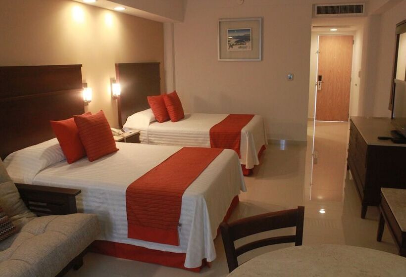 غرفه قياسيه سريرين مزدوجين, Bello Veracruz