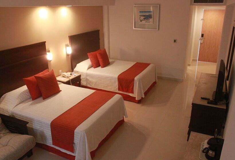 غرفه قياسيه سريرين مزدوجين, Bello Veracruz