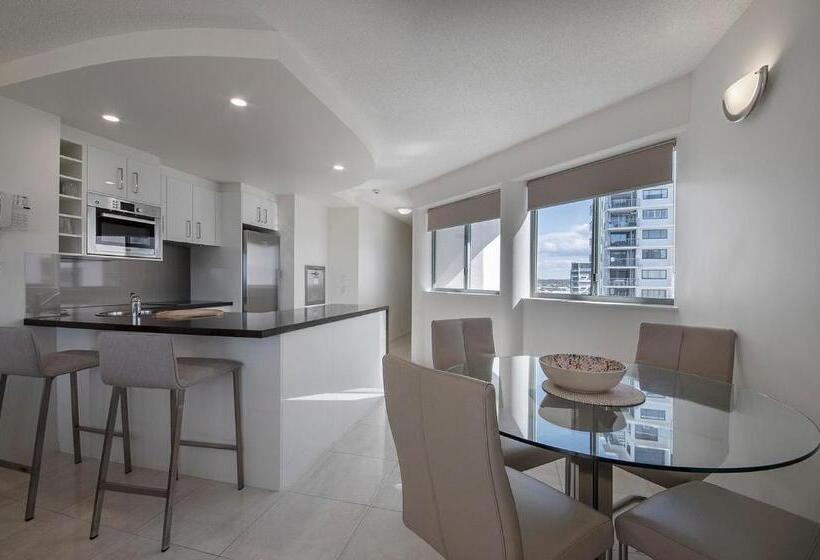 Апартаменты Deluxe 2 Спальни Вид на Море, Malibu Apartments