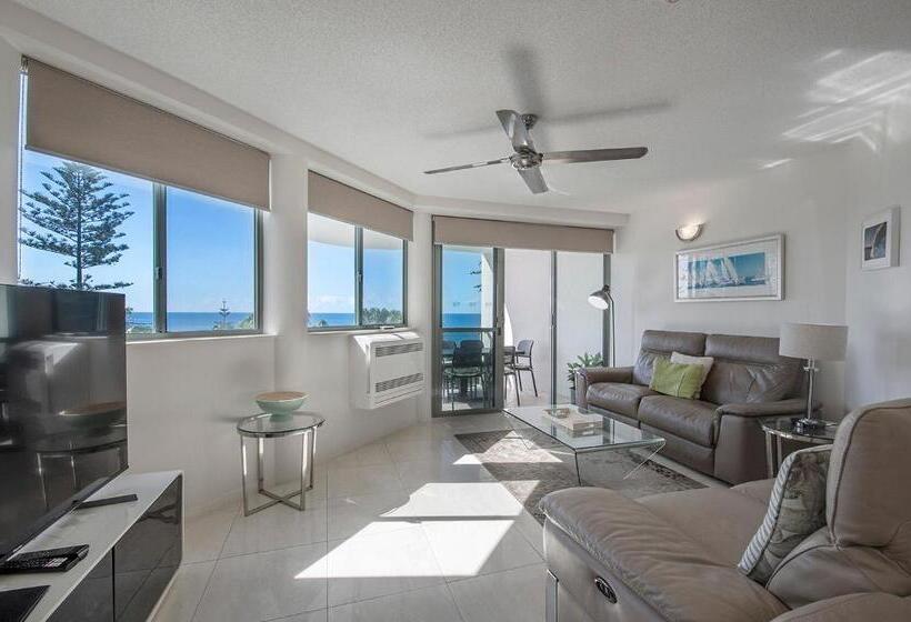 オーシャンビューの２ベッドルームデラックスアパート, Malibu Apartments