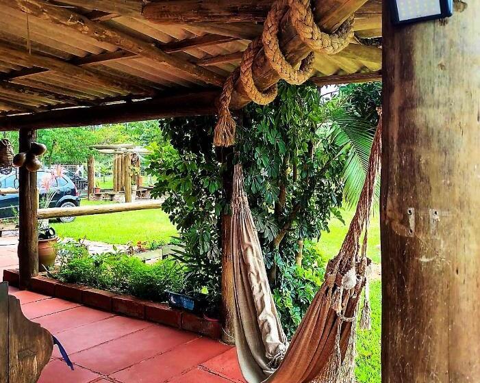 غرفة قياسية مزوَّدة بشُرفة, Hostel Casa Da Pedra Chata