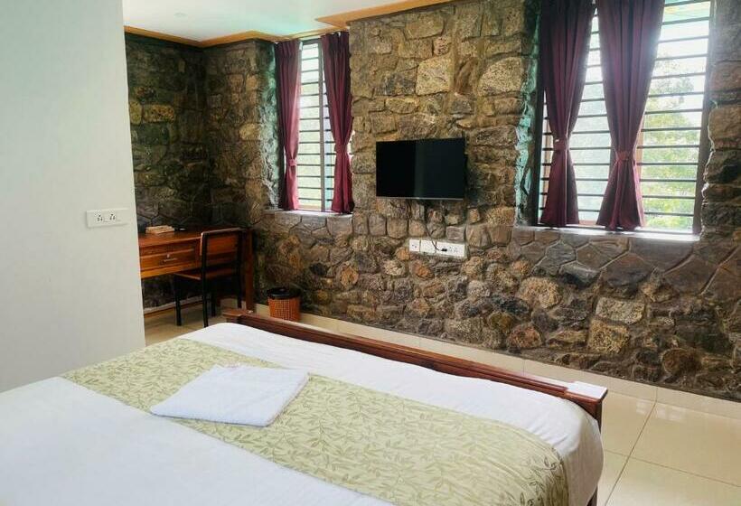 디럭스 룸, Thottom Stays Munnar, Forest Bungalow