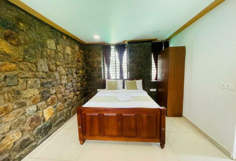 디럭스 룸, Thottom Stays Munnar, Forest Bungalow