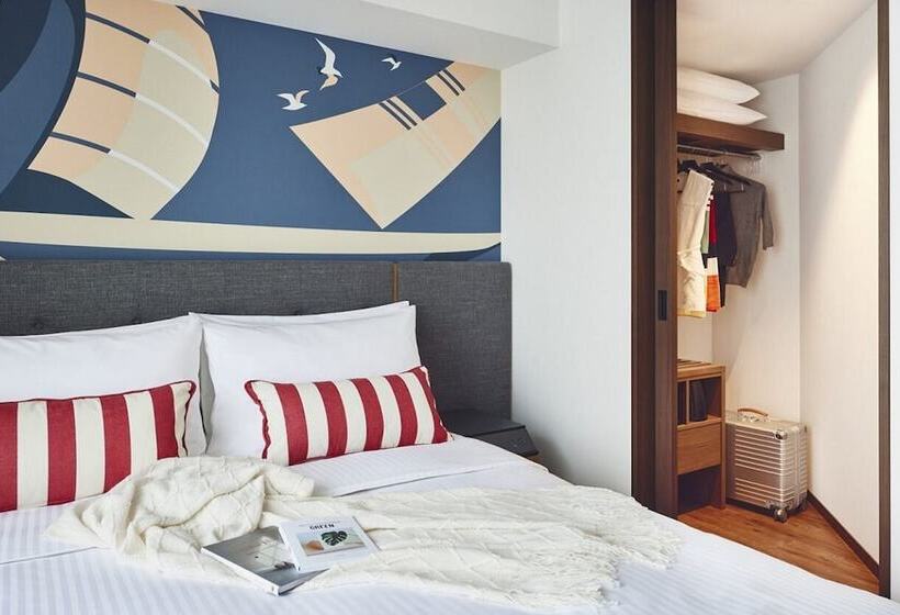 带1个卧室的豪华公寓, Citadines Harbour Front Yokohama