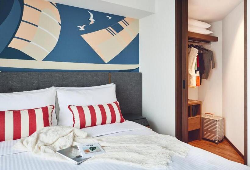 带1个卧室的豪华公寓, Citadines Harbour Front Yokohama