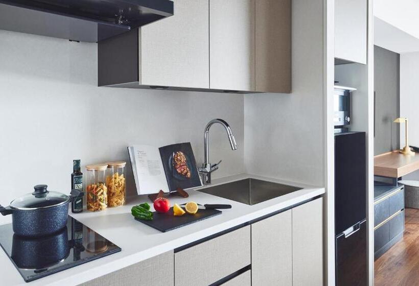 带1个卧室的豪华公寓, Citadines Harbour Front Yokohama