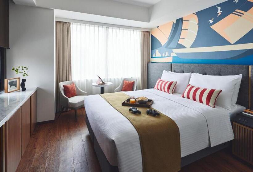 Апартаменты 2 Спальни, Citadines Harbour Front Yokohama