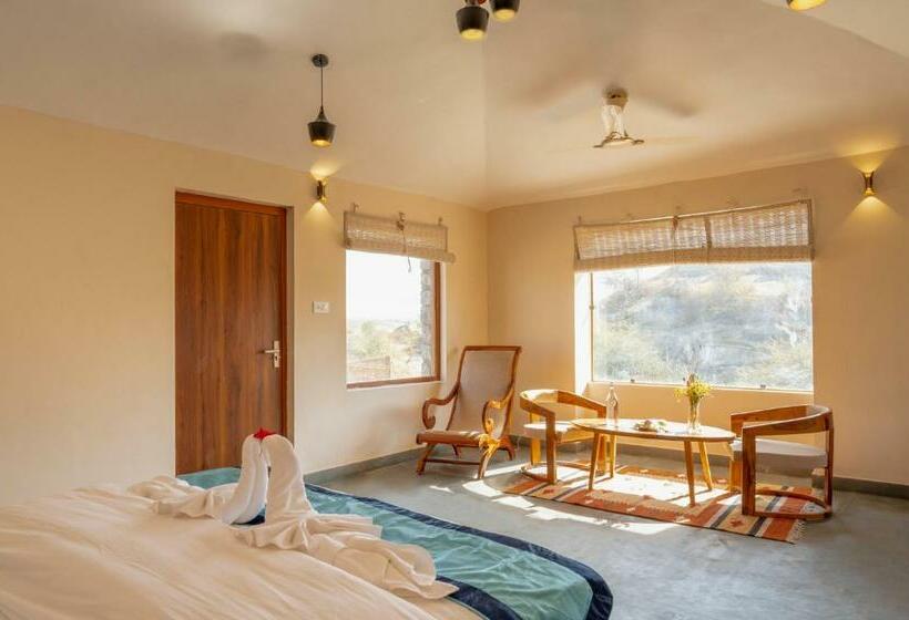 Quarto Estandar Cama King, Clarks Safari Jawai