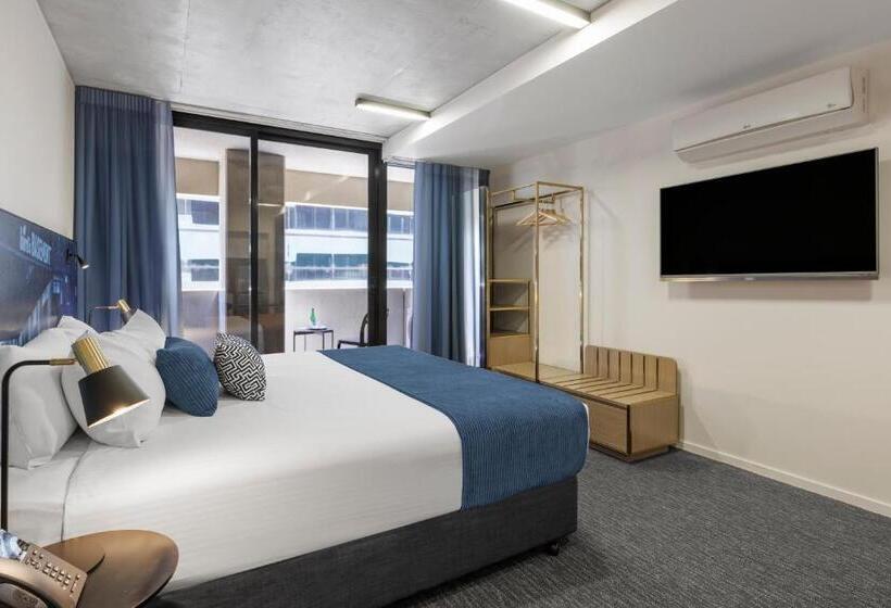 إستديو قياسى مزود بشرفة, Oaks Melbourne St Kilda Road