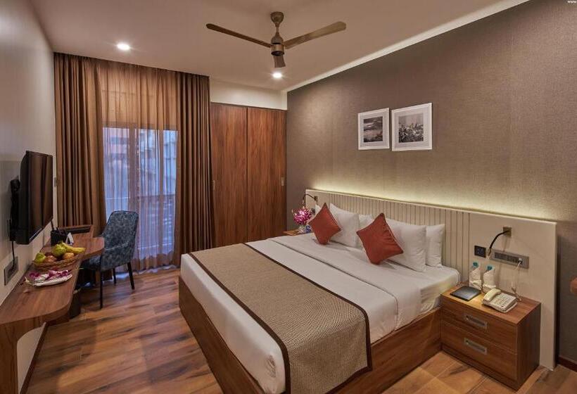 스탠다드 룸 킹사이즈 침대, Regenta Inn Grandorr, Mahadevapura