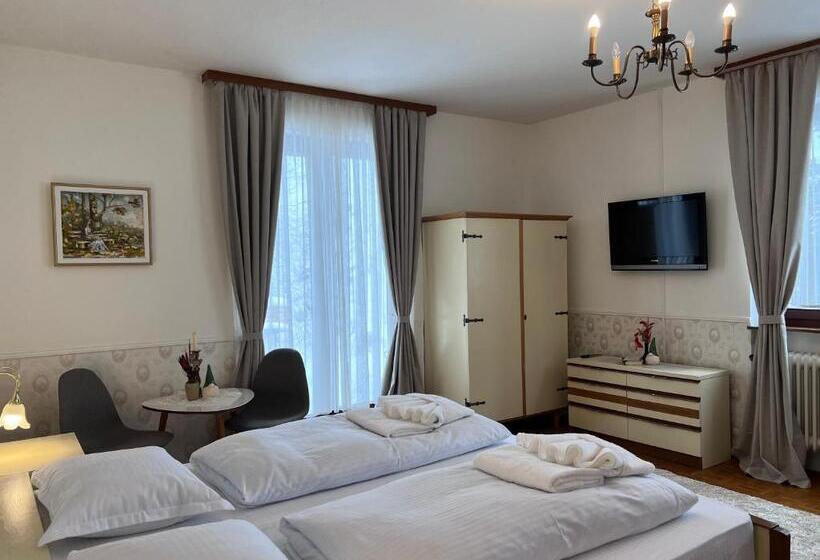 חדר לארבעה סטנדרטי עם מרפסת, Casa Ema Austria