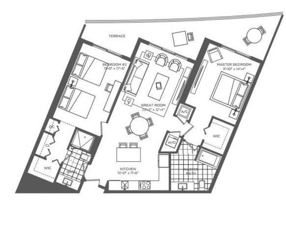 شقة غرفتين, Luxury Beachfront Apartment In Hyde Resort