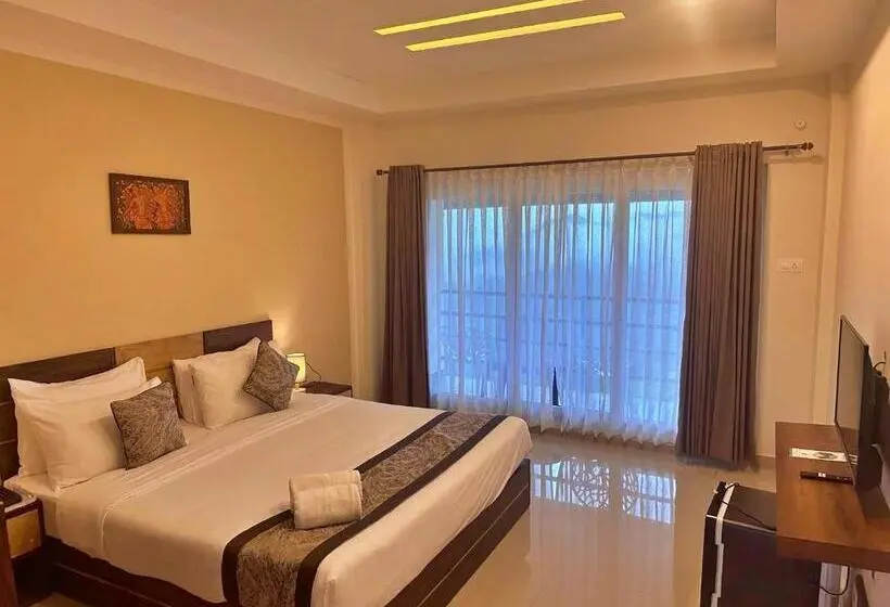 バルコニー付きデラックスルーム, The Windy Mist Resort Munnar