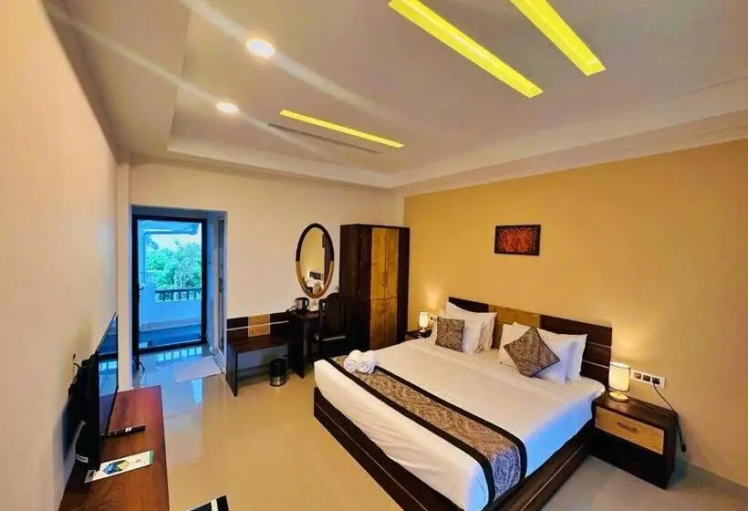 バルコニー付きデラックスルーム, The Windy Mist Resort Munnar