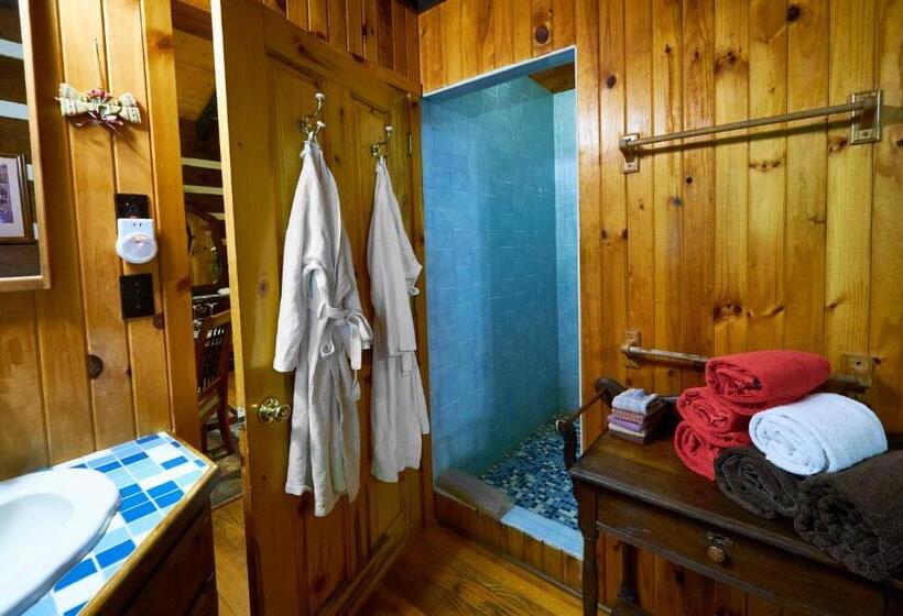 غرفة ديلوكس سرير كينج, Creekwalk Inn Bed And Breakfast With Cabins